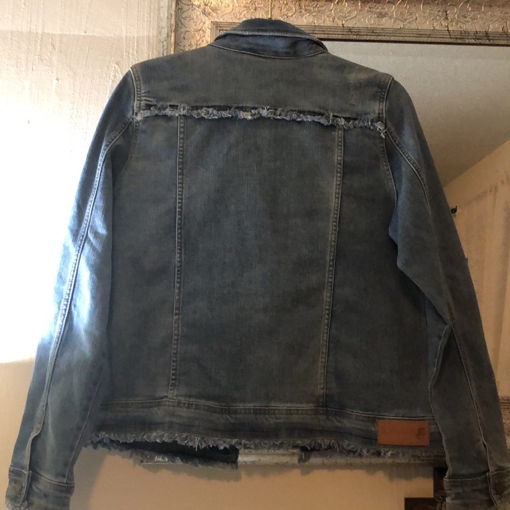 - Karl Lagerfeld Paris. light Blue, Jean Jacket. M-L - Picture 4 of 10